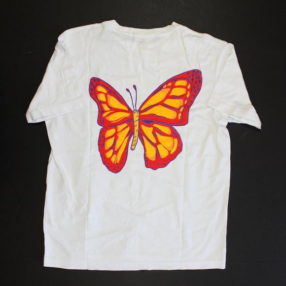 Sundae School Butterfly Skeleton SS Crew Tee - Picture 5 of 6